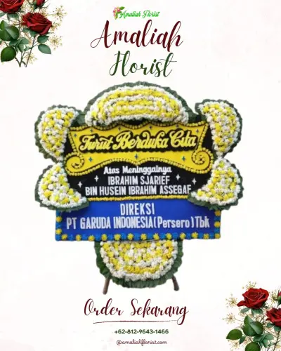 Papan Bunga Duka di Ciruas